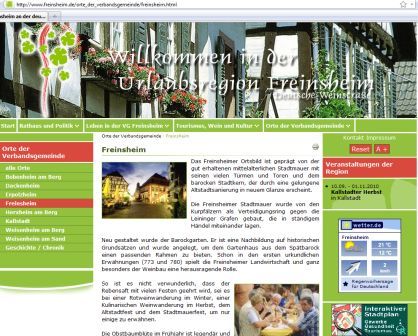 Tourismusburo Freinsheim